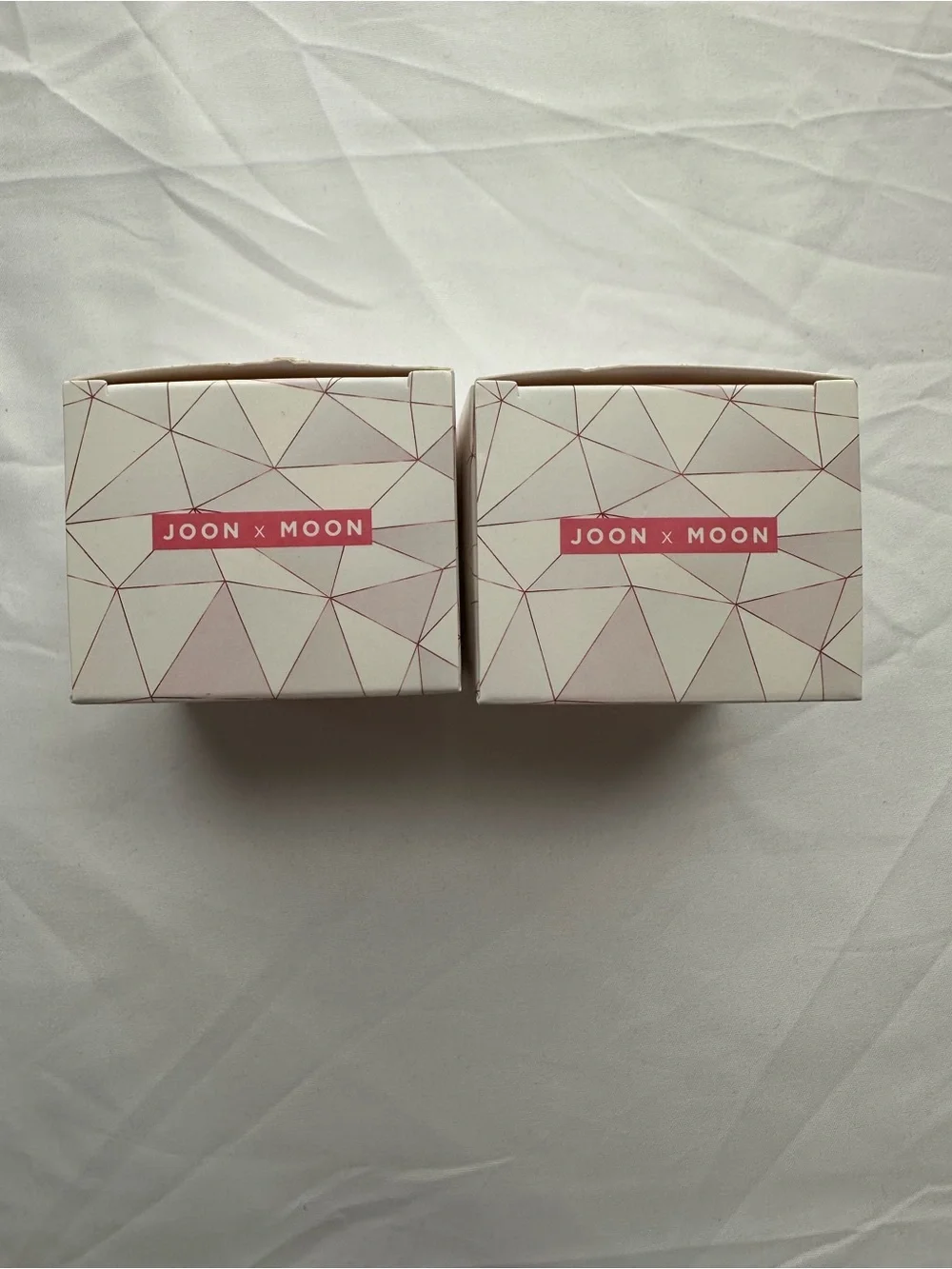 Joon x Moon Revitalize Geode Bath Bomb Set of 2 Pink Glitter Sea Salt 3.7 oz NIB